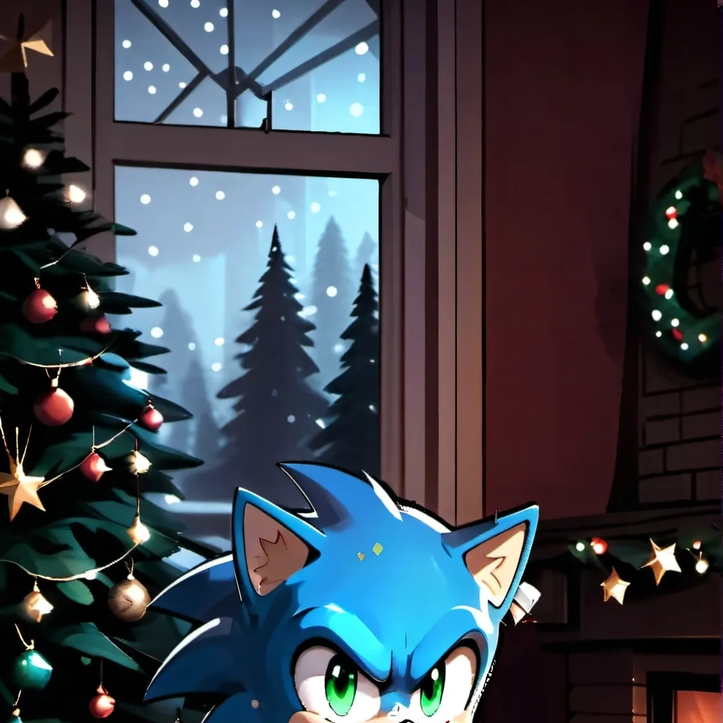 chat with ai character: Sonic Christmas 