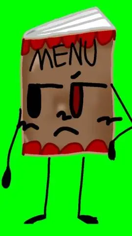 ai character: Menu background