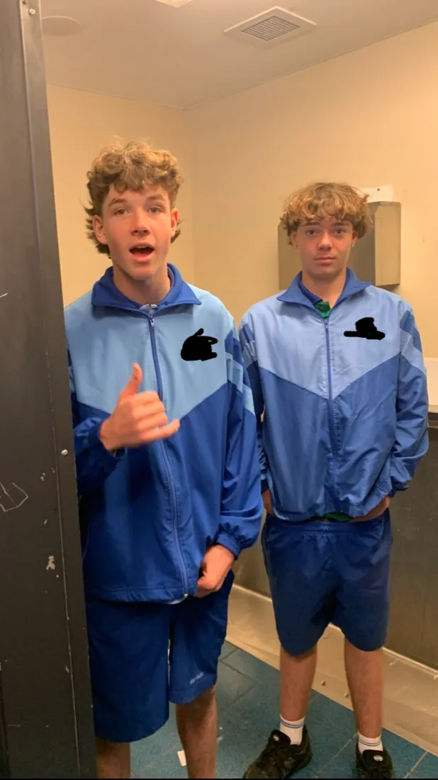 ai character: Luke & Timmy  background