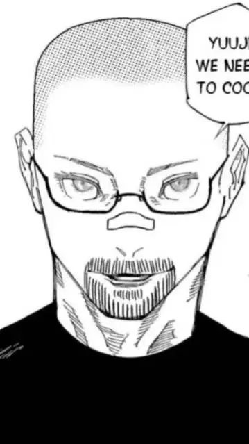 ai character: Gojo white background