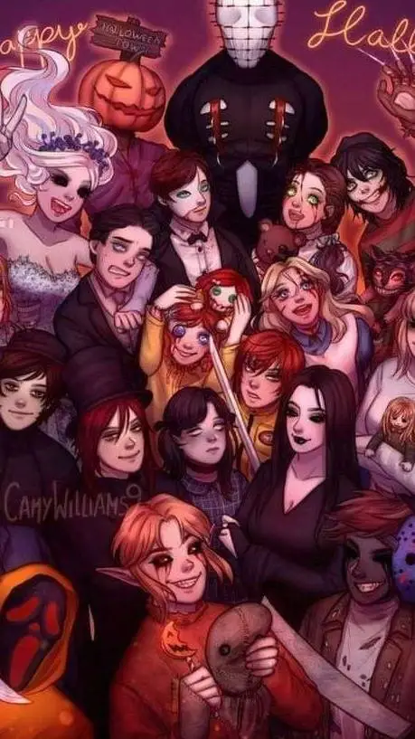 ai character: ~Los Creepypastas~ background