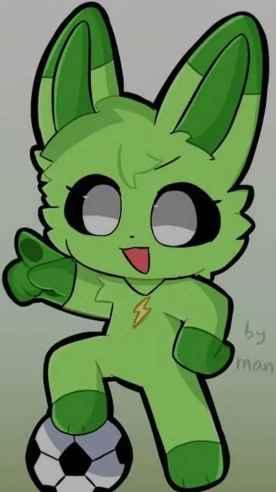 ai character: ⚡️Hoppy⚡️ background