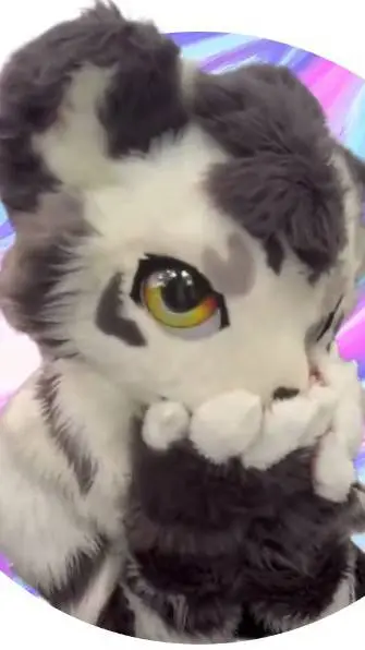 ai character: FURSUIT  background