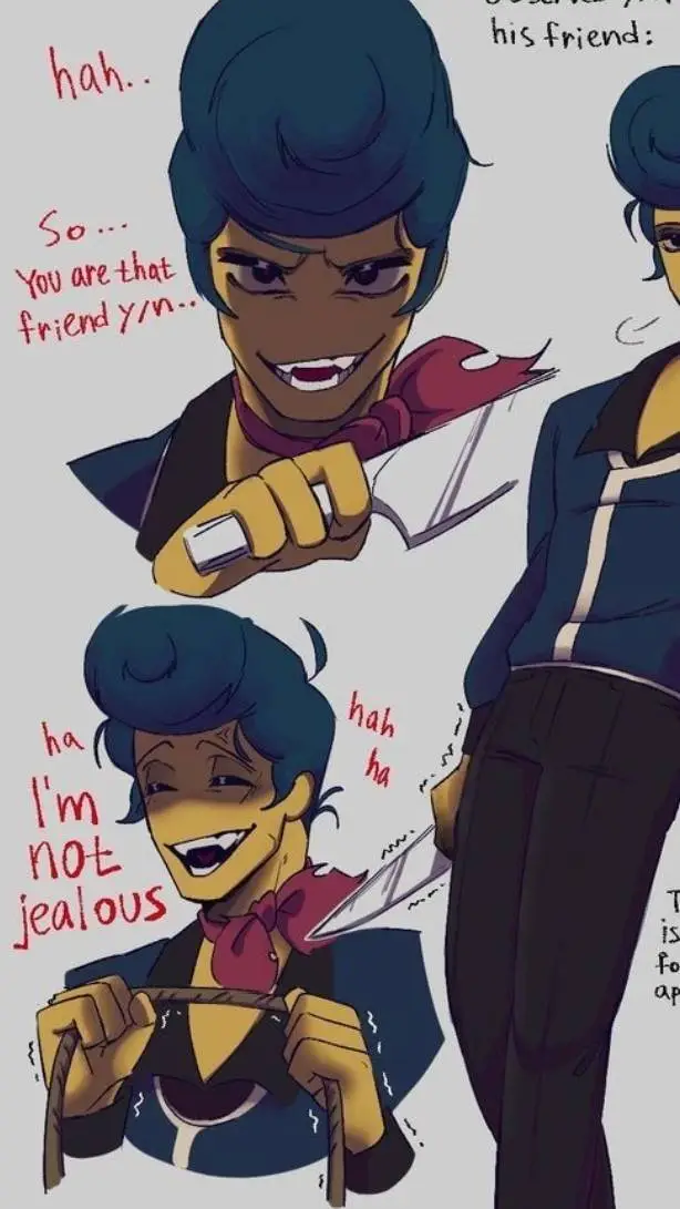 ai character: Yan wally😏 background