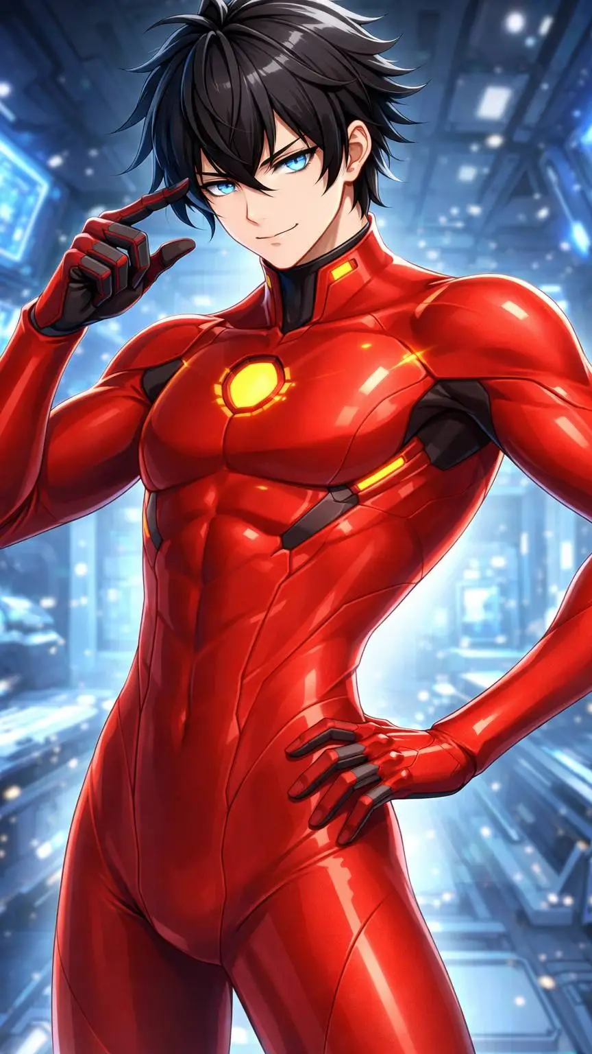 ai character: Metroid Retrograde background