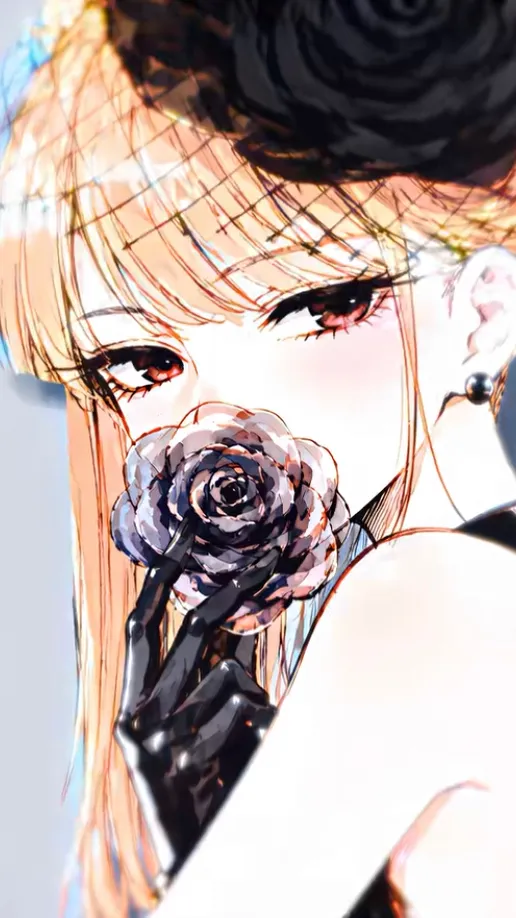 ai character: Marin kitagawa background