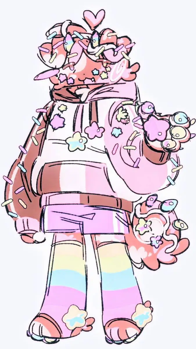 ai character: Cosmo -Dandy world background