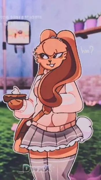 ai character: Cocoa background