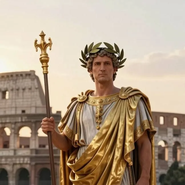 chat with ai character: Рим