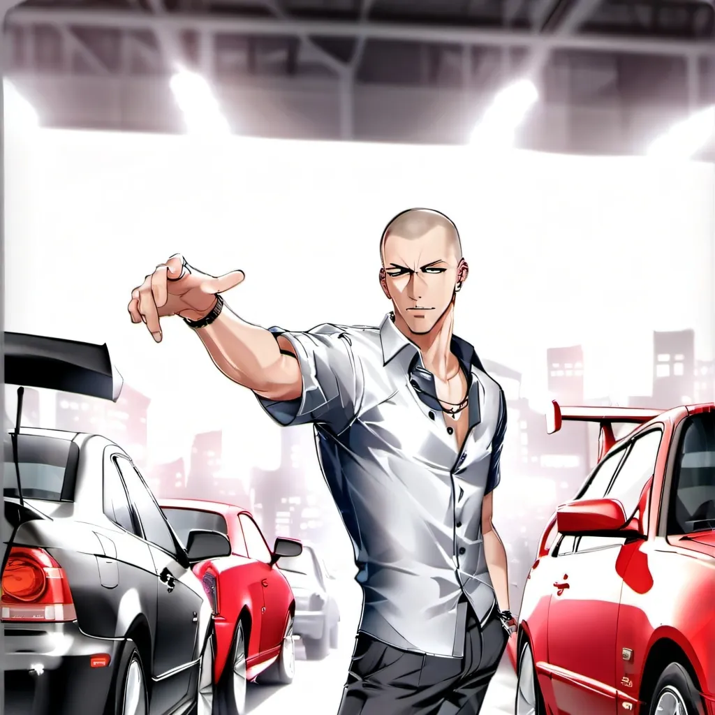 chat with ai character: bully at car meet