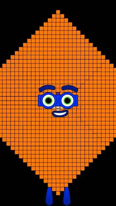 ai character: Yearblocks background