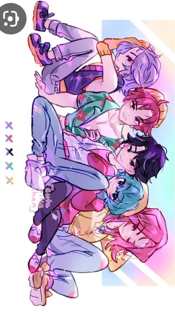 ai character: Saja boys❤️ background