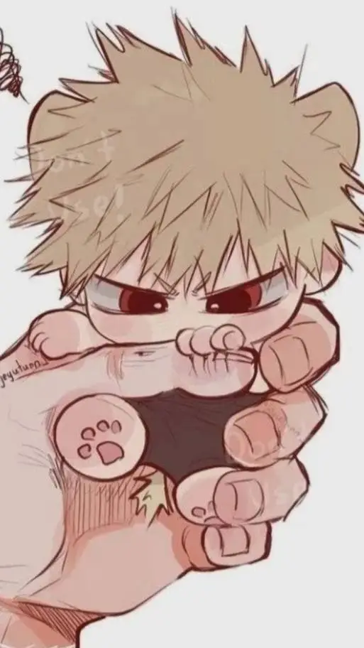 ai character: 💥👶Bébé Bakugo👶💥 background
