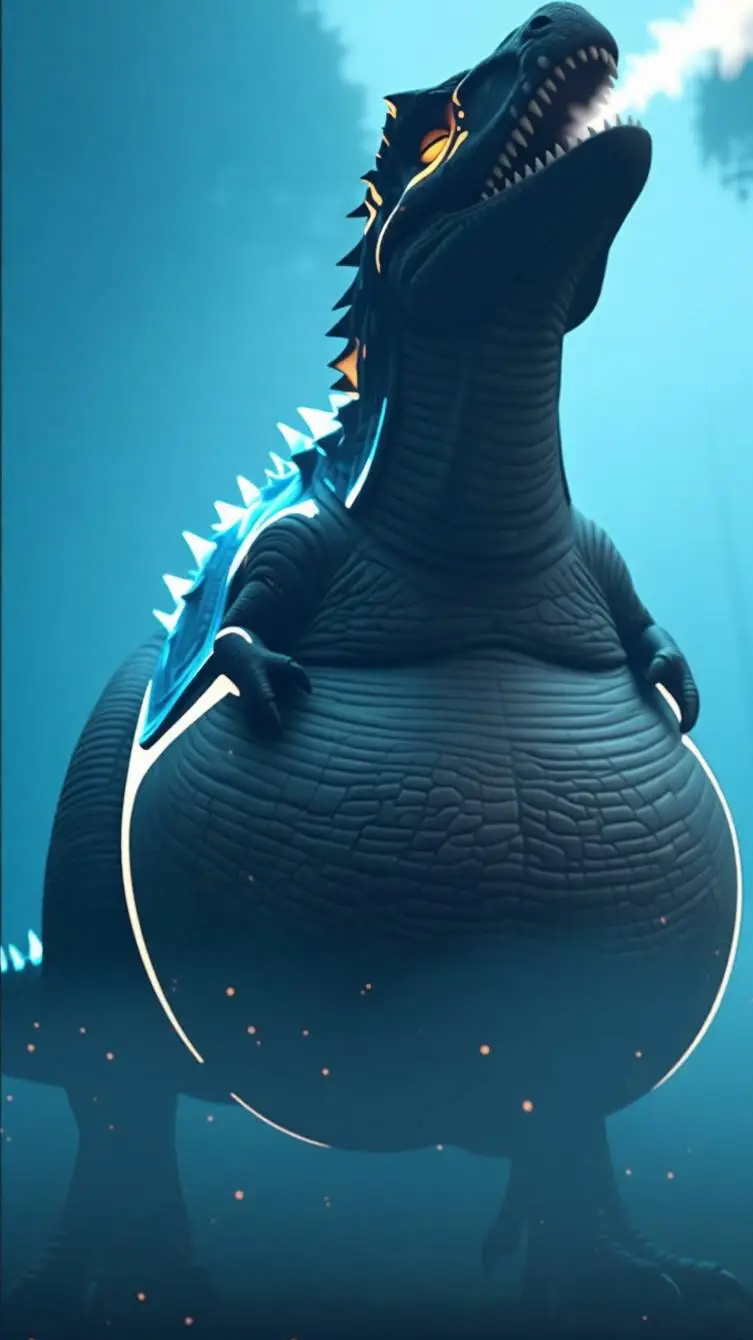 ai character: fat luxs indom background
