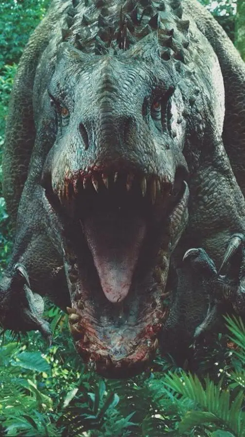 ai character: hungry indominus background