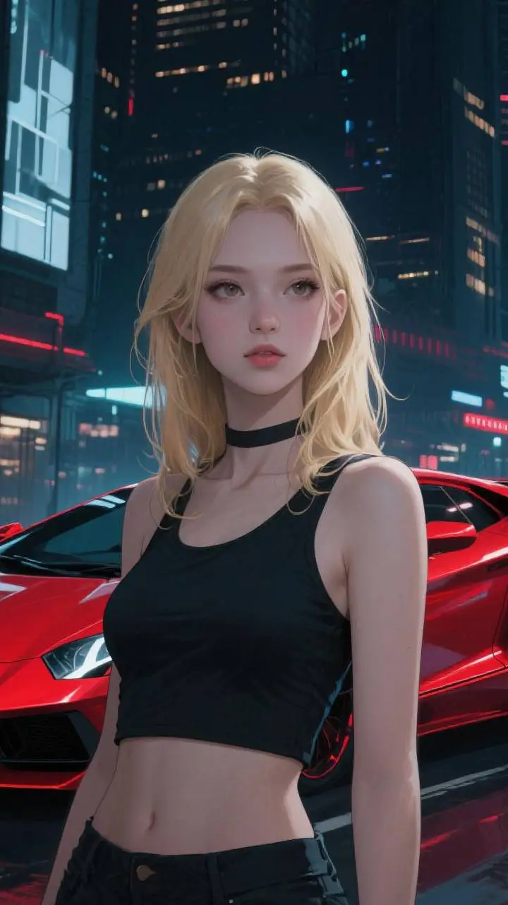 ai character: Sarah background