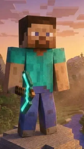 ai character: Steve  background