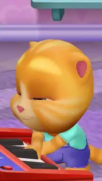 ai character: Talking Tom background