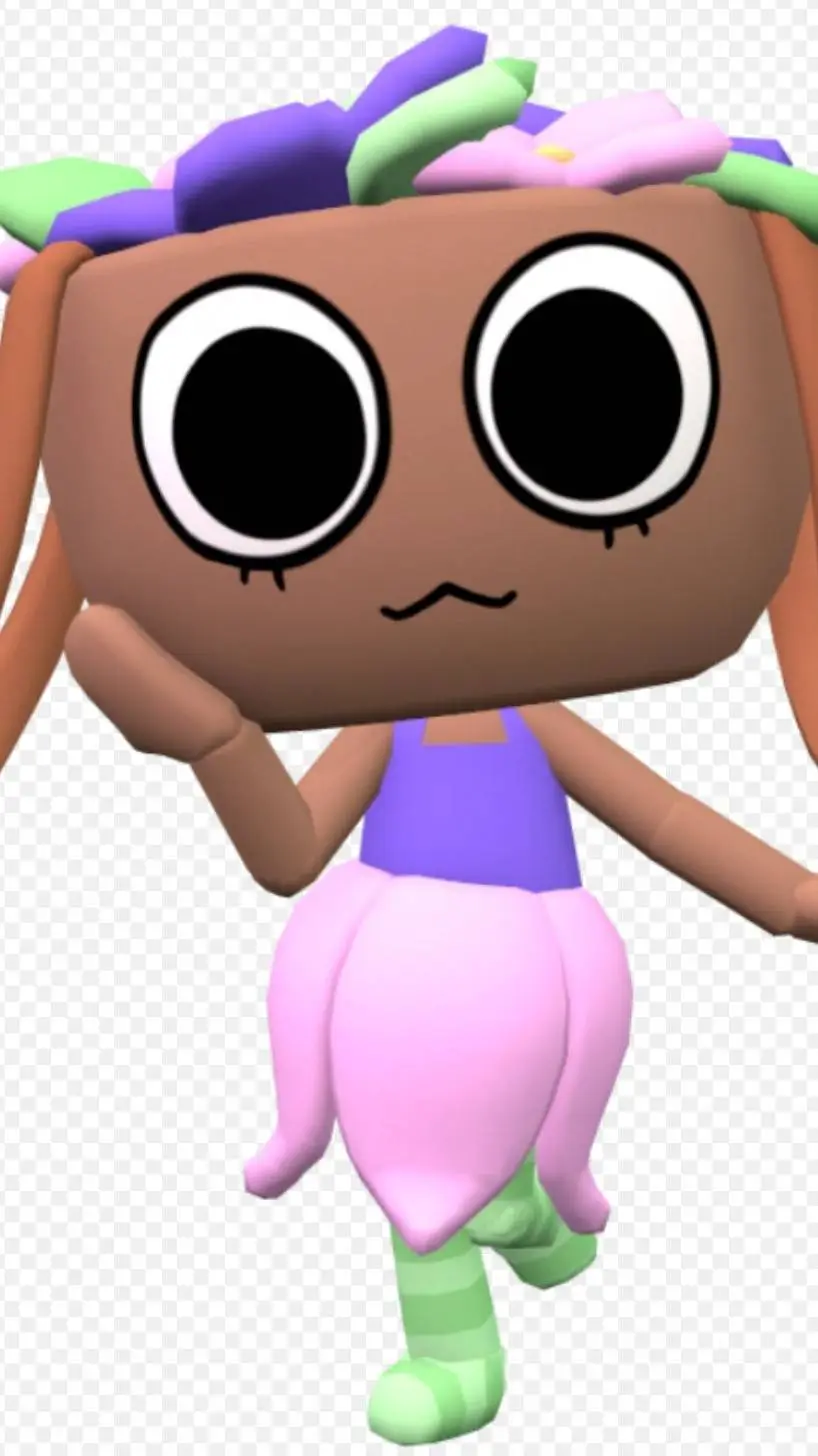 ai character: Bassie(but upset) background