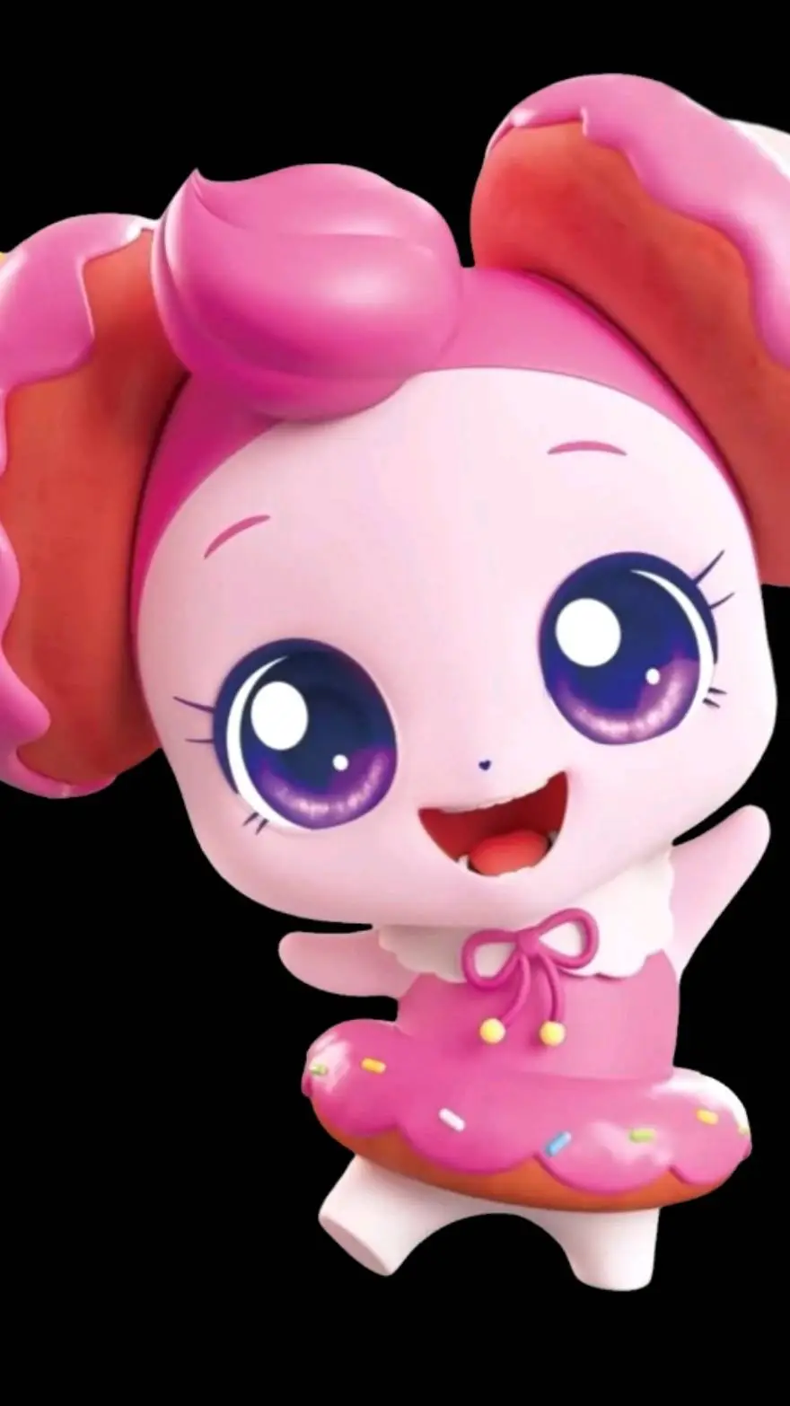ai character: donutping background