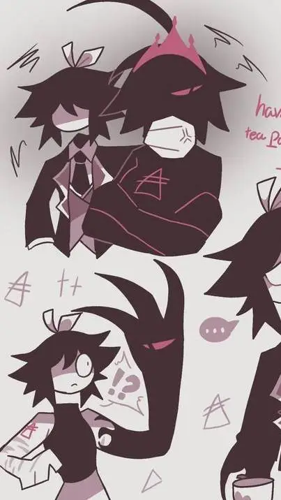 ai character: alice x abbie  background