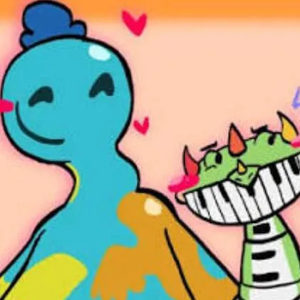 chat with ai character: doey x pianosaurus