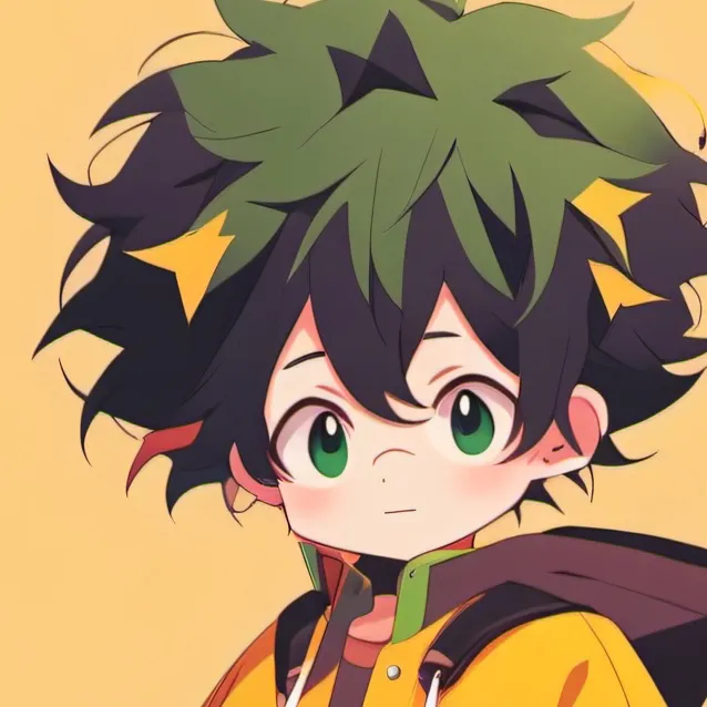chat with ai character: uh-oh Deku trouble