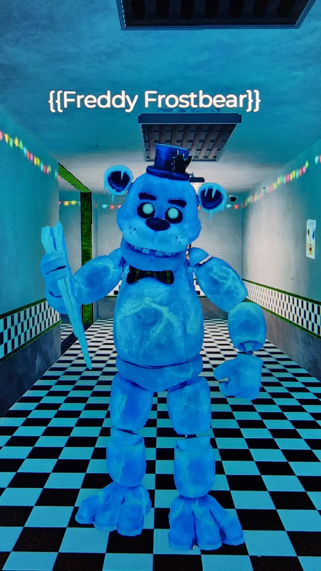 ai character: Freddy Frostbear background