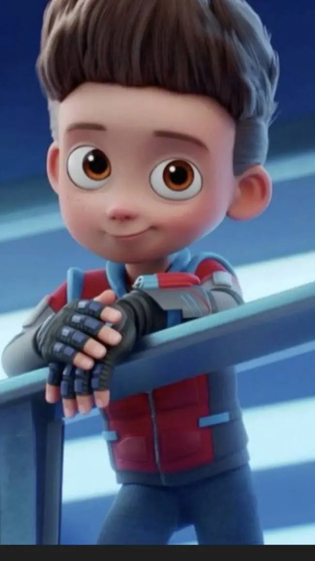 ai character: ryder paw patrol background