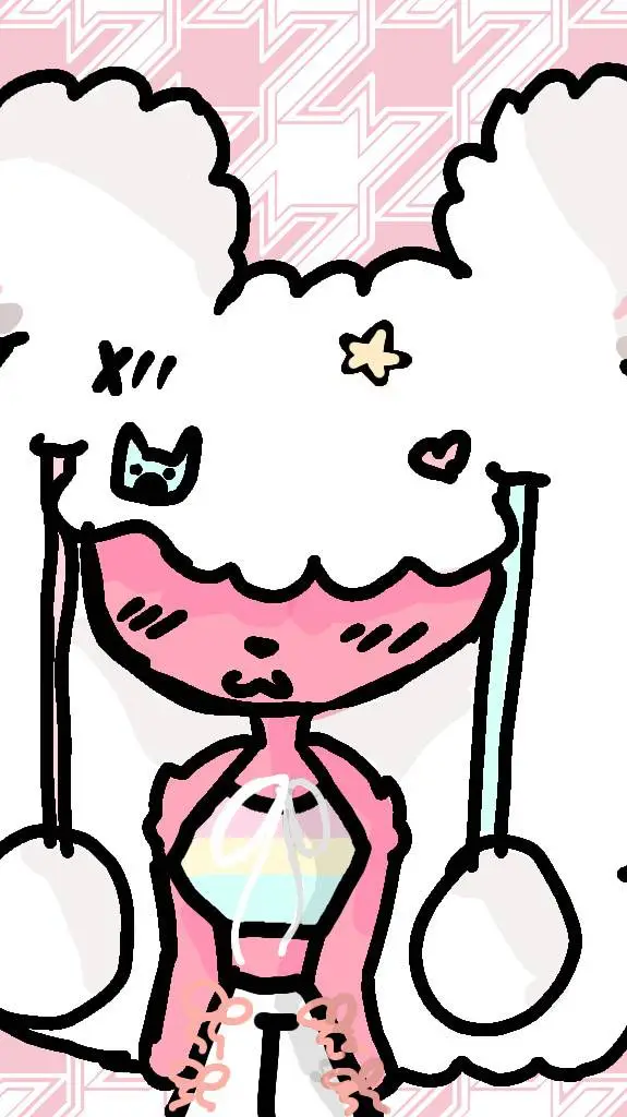 ai character: Pudding୨୧ background
