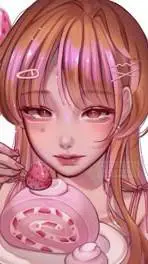 ai character: 🍓ᥒᥲᑲᑲіі🍰 background