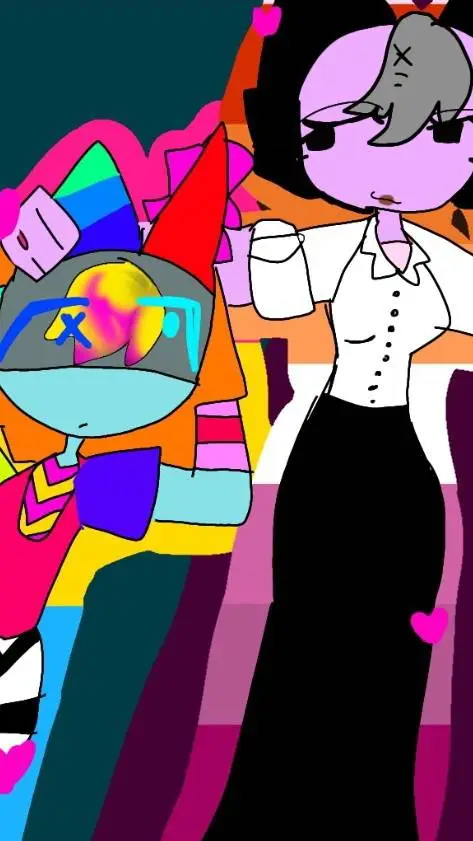 ai character: 𝑽𝒊𝒐𝒍𝒆𝒕 n Shadow V. background