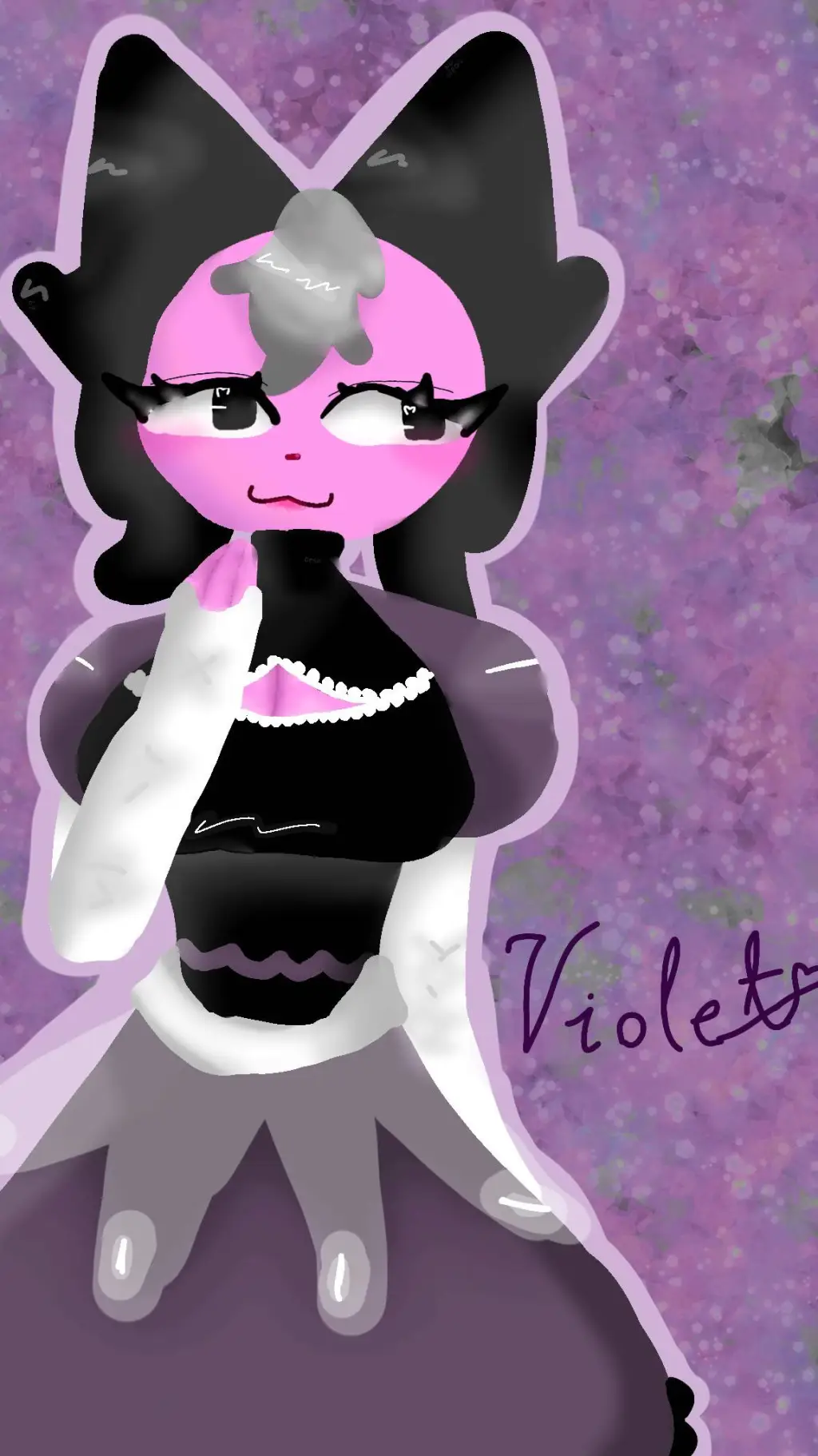 ai character: Violet☆ 0.2 background