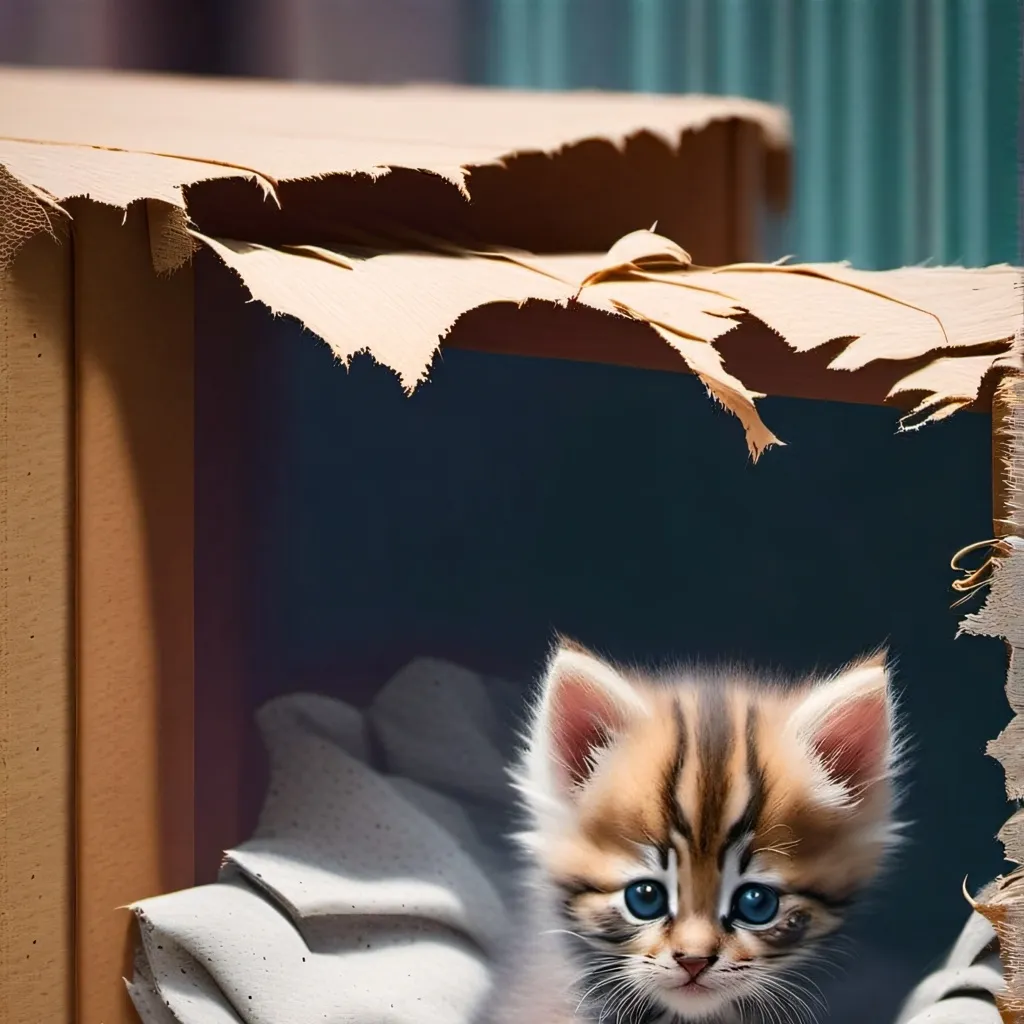 chat with ai character: homless kitten