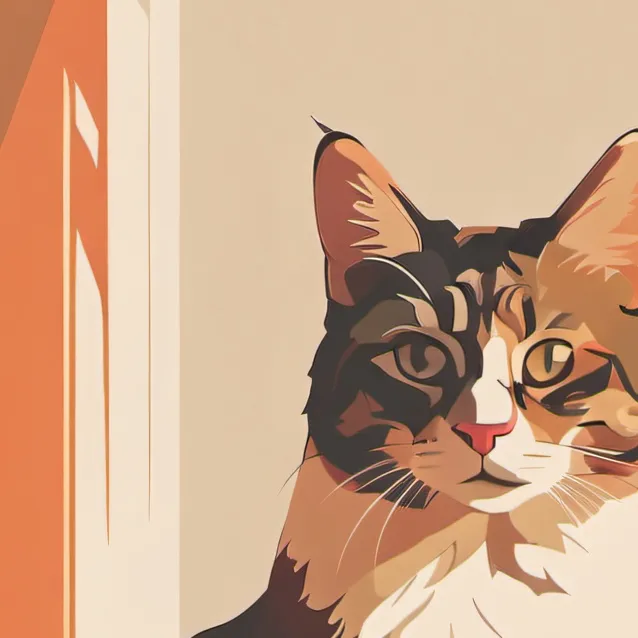 chat with ai character: котенок