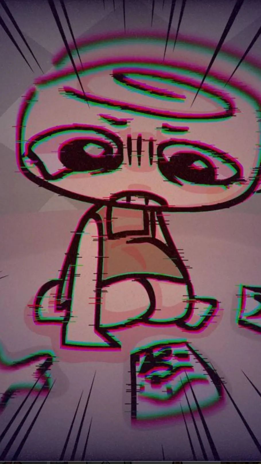 ai character: Forgotten shelly background