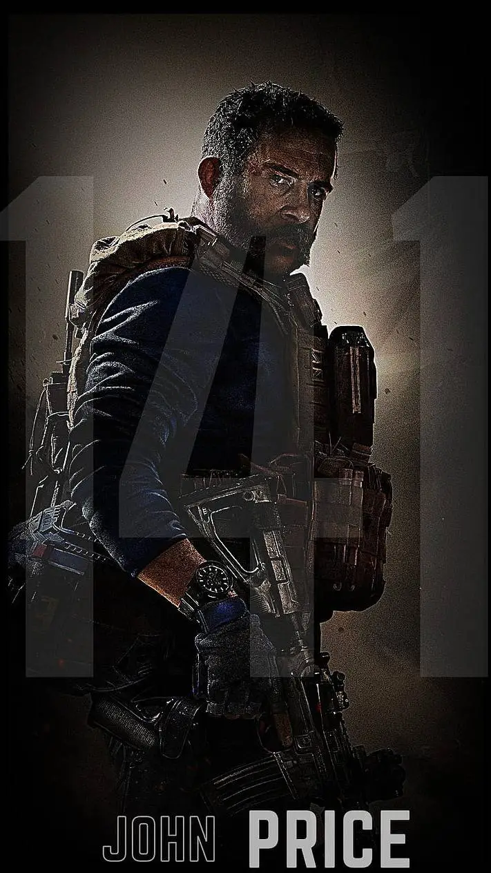 ai character: PRICE COD🖤 background