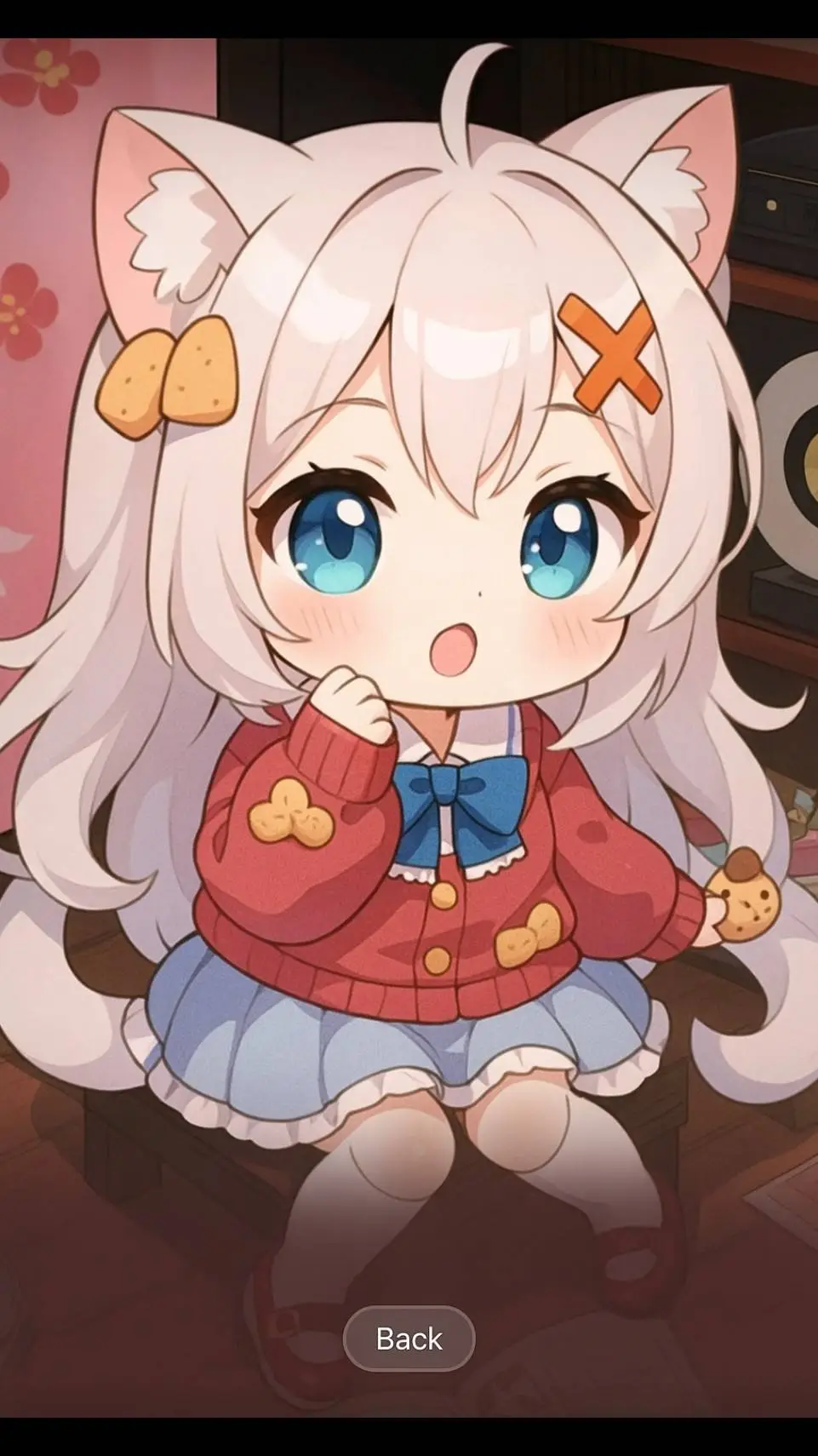 ai character: chibi myuko background