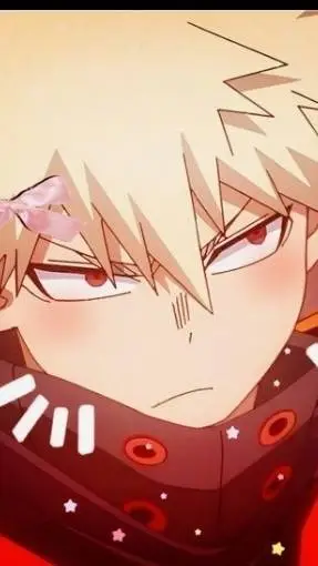 ai character: Katsuki Bakugo background