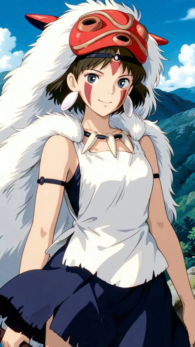 ai character: Сан background