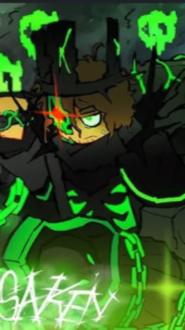 ai character: Hacklord shed background