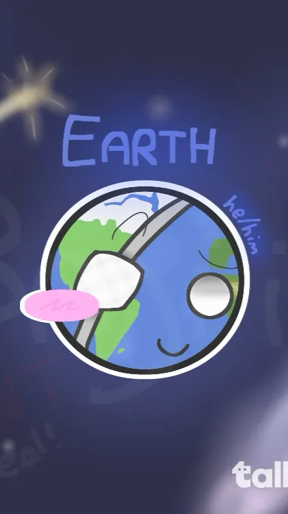 ai character: 💠Earth💠 background