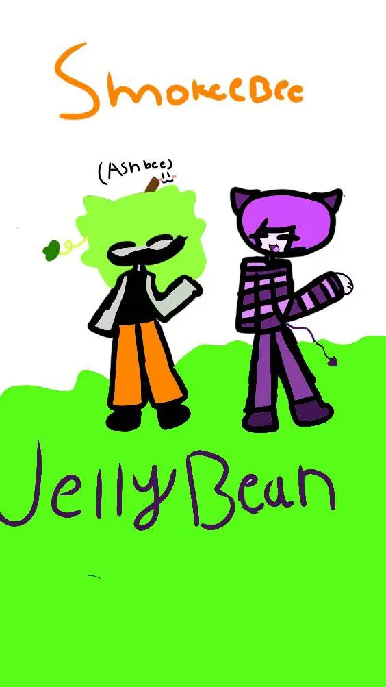 ai character: smoky and jelly! background