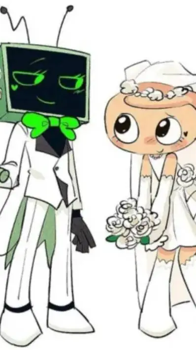 ai character: VEE AND SHELLY  background