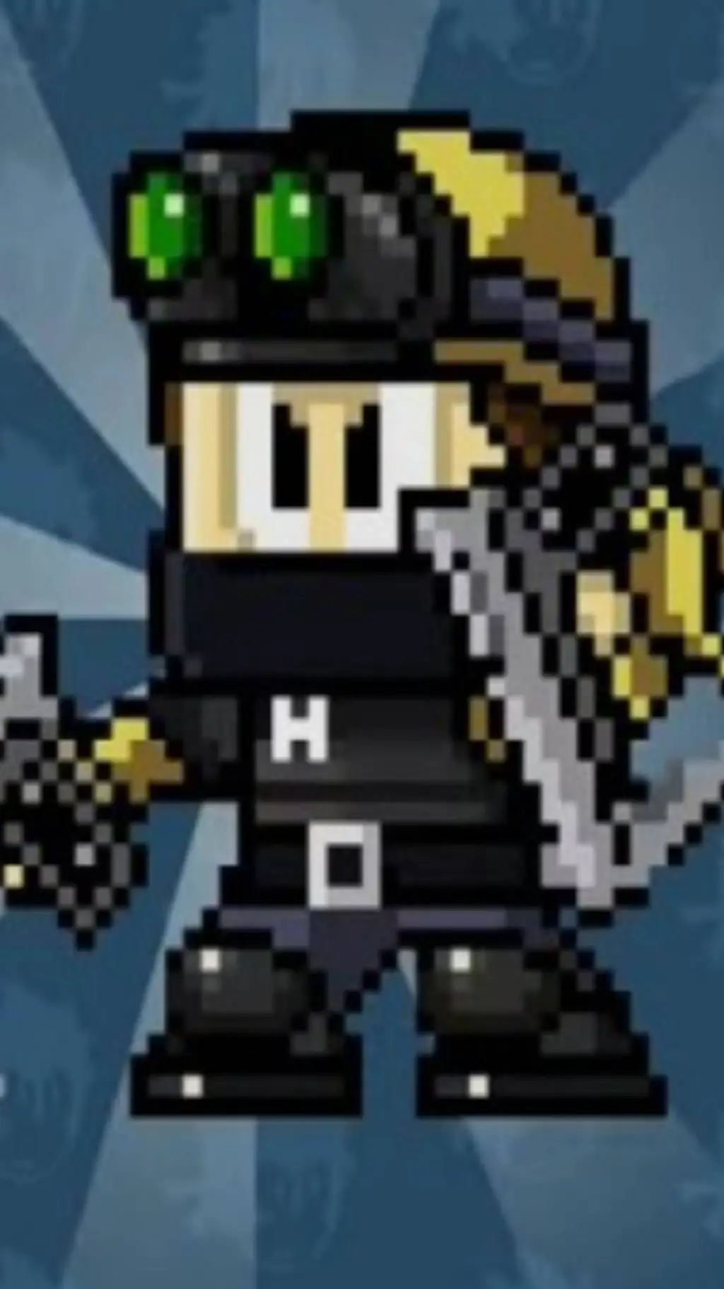 ai character: Dual pistol guard  background