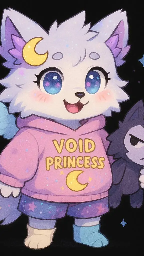 ai character: moonbeam. background