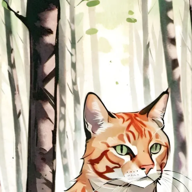 chat with ai character: leaf paw