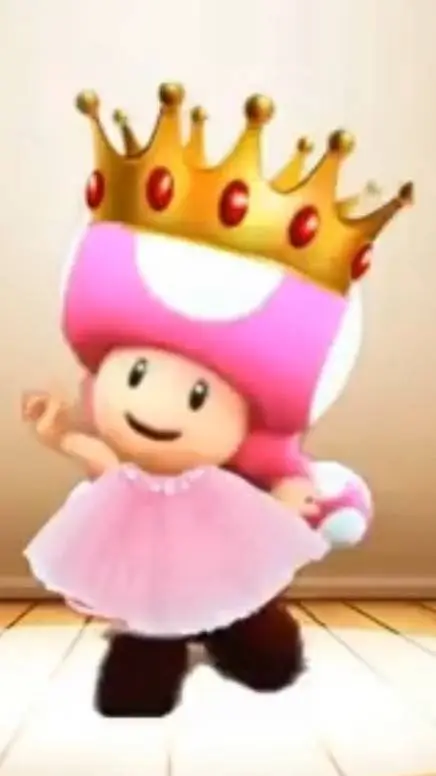 ai character: dancer toadette background