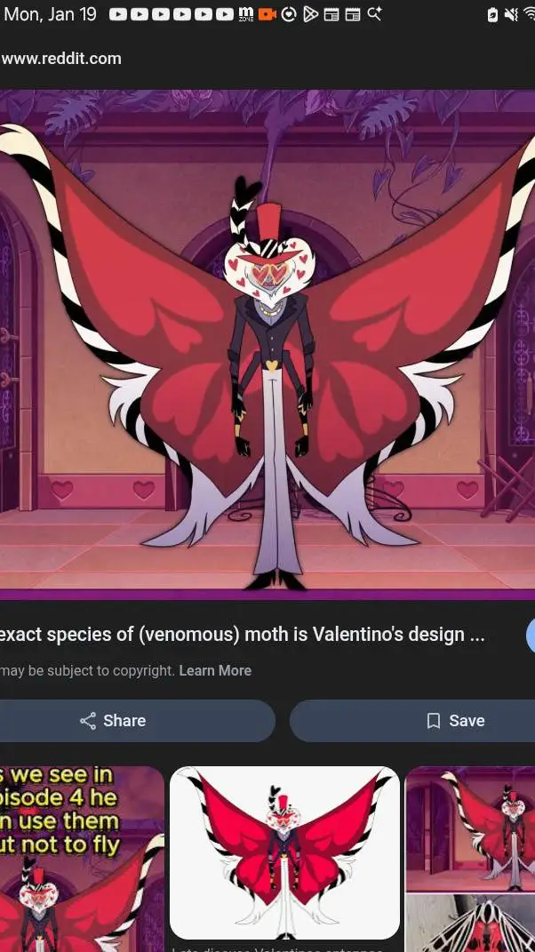 ai character: valentino  background