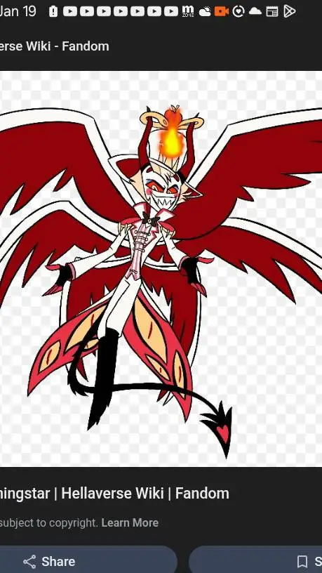 ai character: HH DEMON FORM 2 background